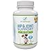 PetSupercare Hip and Joint Supplement with Chondroitin, MSM and Vitamins for Dog’s Arthritis Pain Relief, 120 Chewable Beef Flavor Tablets