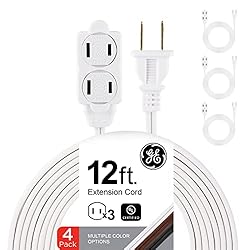 GE 3-Outlet Extension Cord with Multiple Outlets 12