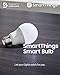 SAMSUNG SmartThings Smart LED Light Bulb for Connected Home | Energy Efficient, Dimmable | Hub Required, Voice Control Compatible with Alexa, Google, or Bixby | Warm White (8ZA-A806ST-Q4R)