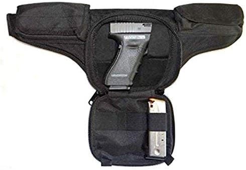 DTOM Law Enforcement Concealed Carry Fanny Pack Cordura Nylon