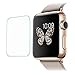 [2-Pack] Apple Watch 42mm Tempered Glass Screen Protector,Servkors [Only Covers the Flat Area] 9H Hardness, Anti-Scratch, Anti-Fingerprint, Bubble Free, Screen Protector for Apple Watch 42mm