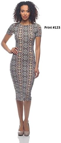 Chelsea Apparel - Sexy Bodycon Slim Fit Jersey Midi Maxi Dress , Black/Kahki, S