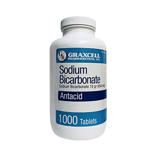 Graxcell Sodium Bicarbonate 650 Mg, White, 1000 Count in Bahrain