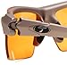 Tifosi Jet 0210300433 Wrap Sunglasses,Iron Frame/Orange Lens,One Size