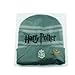 Harry Potter Beanie Hat Knit Cap - Official - By Cinereplicas (Classic Slytherin (Adult))