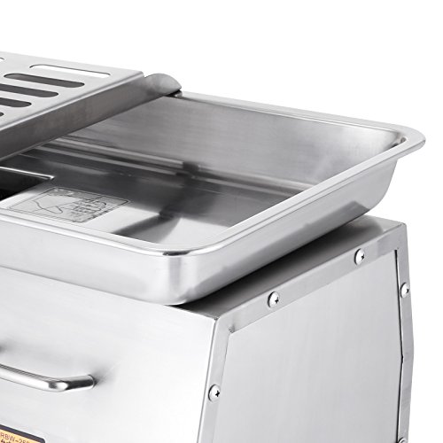 image for BestEquip Stainless Steel Meat Slicer 660 LB/H 500W Meat Cutting Machi