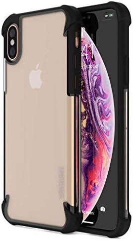MoArmouz Rugged, Premium Hybrid Armor Protective Clear Case for Apple iPhone Xs/iPhone X (Clear)