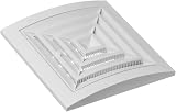 EUROPLAST 100mm Air Vent Cover - Adjustable Grille w/ Flyscreen - White ABS view 6