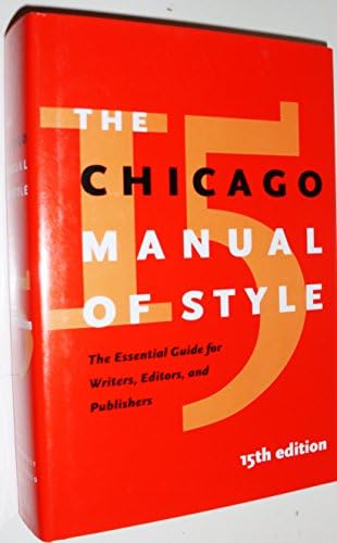 The Chicago Manual of Style 14th (fourteenth) edition Text Only