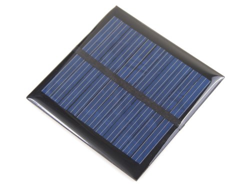 HOBBY COMPONENTS LTD Solar Panel 5.5v 90mA 0.6W Mini Solar Cell 6.5 x 6.5cm