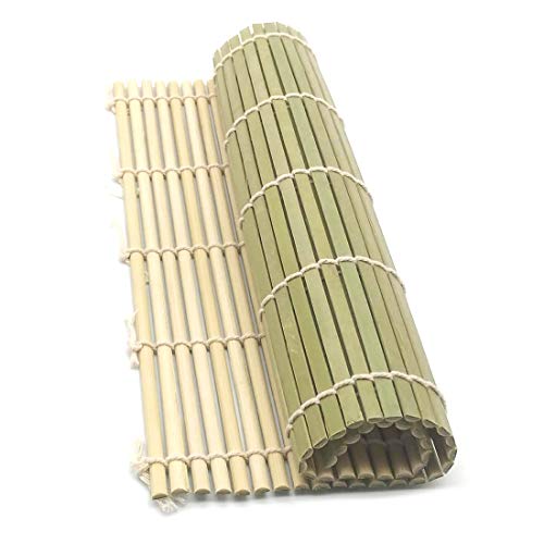 Green Bamboo Sushi Rolling Mat (2Pcs Mats Green) - Thumbnail 5