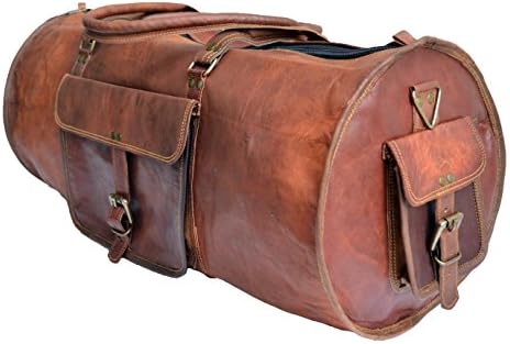 El-Cuero Leather large duffel bag travel bags gym sports luggage carry on bag