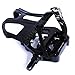 NAMUCUO SPD Pedals – Hybrid Pedal with Toe Clip and Straps, Suitable for Spin Bike, Indoor Exercise Bikes and All Indoor Bike with 9/16″ axles. 6 Month Warrantythumb 2
