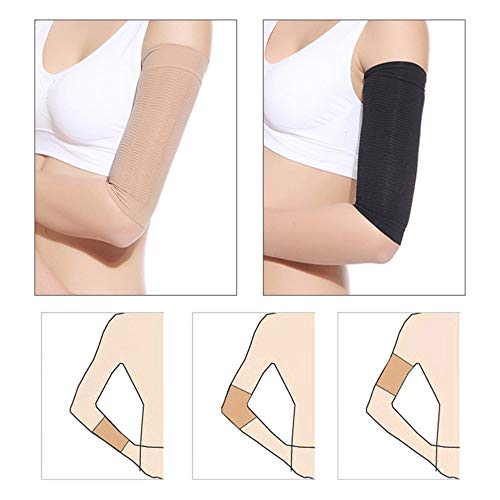 Lovelystar Slim Arm Shaper, Charming Arm Warmers Slim Arm Shaper Women Fat Burning Armband Thin Arm Elastic Sleeve Female Clothing Accessories - Thumbnail 5