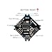 BETAFPV 2S F4 FC Brushless Flight Controller ESC OSD Smart Audio (No RX) with XT30 Cable for 2S Brushless FPV Whoop Drone Beta75X Beta65X