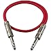 GLS Audio 2ft Patch Cable Cords - 1/4