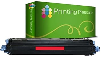 Printing Pleasure Magenta Toner kompatibel für HP Color Laserjet 1600n 2600n/dn/nse 2605d/dn/dtn CM1015/CM1017 MFP | Q6003A 1