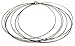 Niobium Wire, 20 Gauge AWG (20ga/.031 inch/.8mm Diameter), 5 Feet (60 Inches/1.524 Meters Minimum) Coil (Natural - Unanodized) Unannealed
