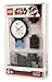 LEGO Midsize 3408STW20 Star Wars Obi Wan Plastic Watch with Two-Tone Link Bracelet