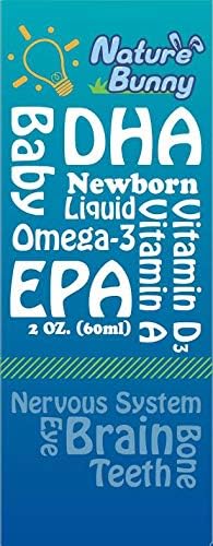 Nature Bunny Baby DHA with Vitamin A and D3.