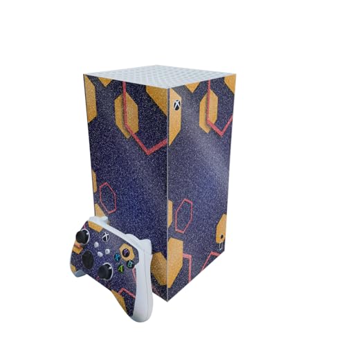 Glossy Glitter Gaming Skin Compatible with Microsoft Xbox Series X Digital Edit…