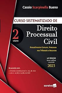 Livro Curso Sistematizado de Direito Processual Civil - Vol. 2 - 12ª edição 2023
