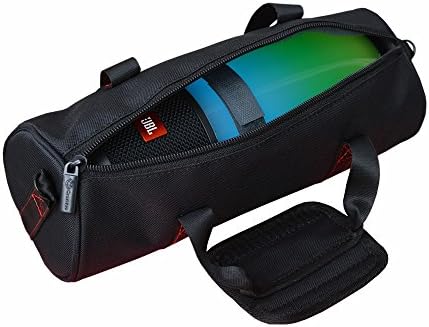 Soft Carrying Case Travel Bag for JBL Pulse 3 Pulse3 Wireless Portable Bluetooth Speaker With Belt (Black)