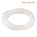 uxcell Silicone Tube 4mm ID x 6mm OD 22.9 Feet Flexible Silicone Rubber Tubing Water Air Hose Pipe Translucent for Pump Transfer