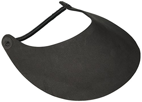 Darice Black Foamies Visor with Vinyl Coil, 8.75