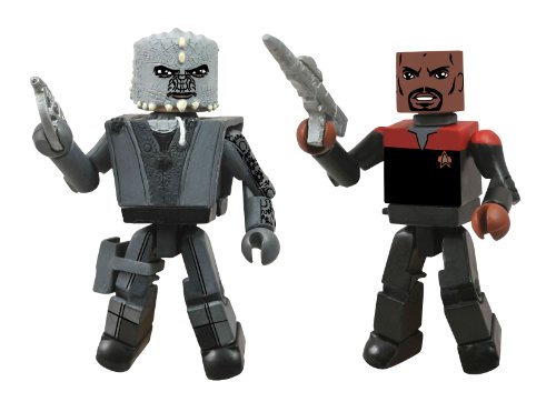 DIAMOND SELECT TOYS Star Trek Legacy Minimates Series 1 Season 7 Captain Sisko and Jem Hadar Action Figure