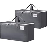 BlissTotes Large Moving Boxes with Zippers