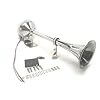 Pactrade-Marine-Boat-Auto-Stainless-Steel-Single-Trumpet-Horn-Complete-Set-12V
