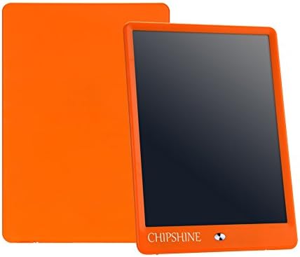 CHIPSHINE 10 Inch LCD Writing Tablet with Stylus and Stand Digital Drawing Board Gift for Kids Can Be Used As Office Bulletin Board Family Note Daily Planner Learning Tools for Student(Orange)