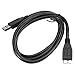 EZOPower USB 3.0 Cable/Cord for Seagate Goflex, Expansion, Expansion Desktop External Hard Drive Super Speed 5Gbps A/Micro B Device, 3FT - Black