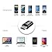 Micro USB to USB C Adapter 10 Pack Aluminum Woodcovo Converter Micro USB to Type C USB Adapter Data Syncing and Charging Converter for Samsung,MacBook,ChromeBook Pixel,Nexus (Black)