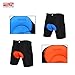 Arltb Bike Shorts Underwear 5 Sizes Men & Women 3D Padded Bicycle Cycling Underwear Compression Cycle Touring Shorts Tights Breathable Elastic Relieve Hip Pain for Mountain Bike Road Bike BMX MTB