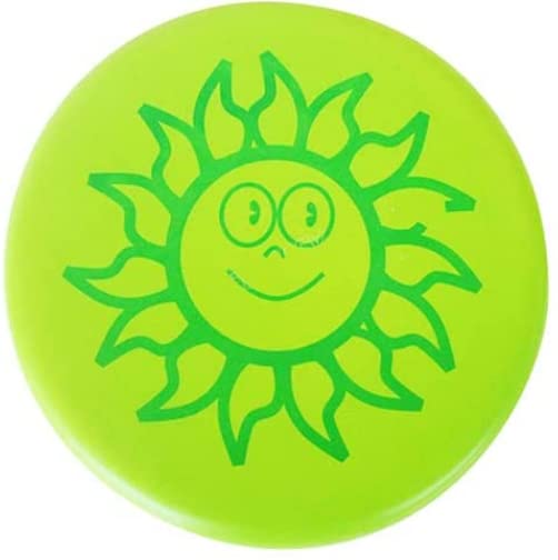 EQLEF Foam Flying Discs Kids, Soft PU Foam Flying Discs Disc Outdoor Sports Kindergarten Park Toy for Kids 1 piece (green)