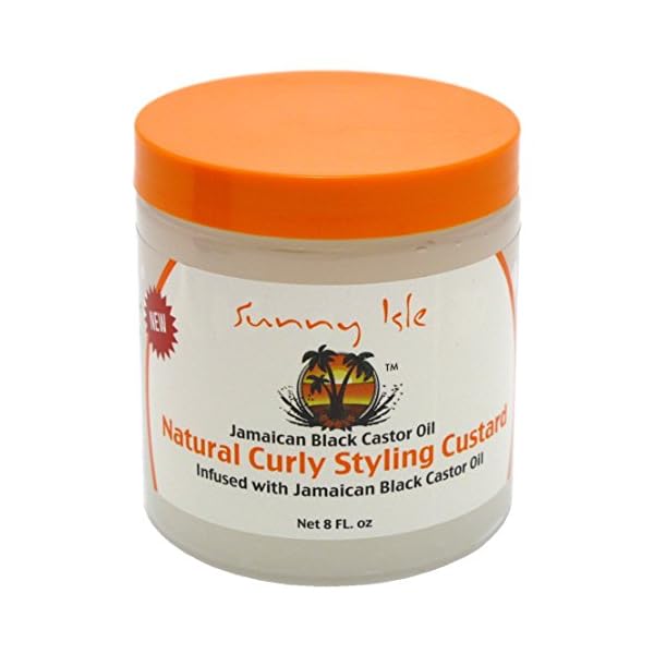 Sunny Isle Jamaican Black Castor Oil Curly Styling Custard 8oz