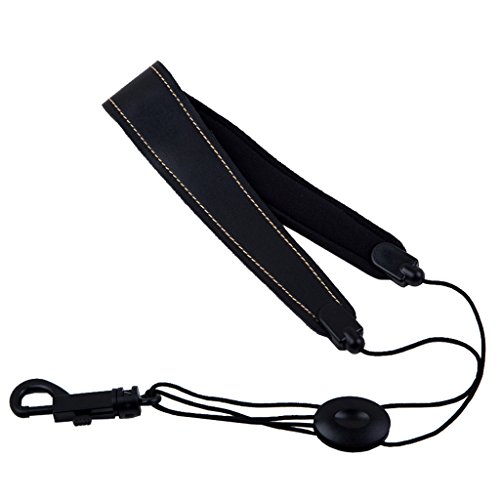 Dabixx Adjustable Saxophone Strap Neck Sling for Alto Tenor Clarinet with Hook Clasp