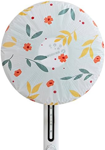 Pure O 扇風機カバー 洗える 扇風機 収納 カバー 扇風機保存袋 防水 防塵 ゴムひも付