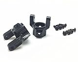 Treal Aluminum C-Hub Carrier for Axial AX10 SCX10 - Black