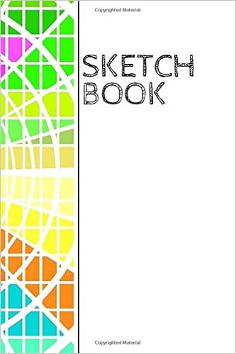 Sketch Book Bright Colours Wrap Around Design Sketchbook
