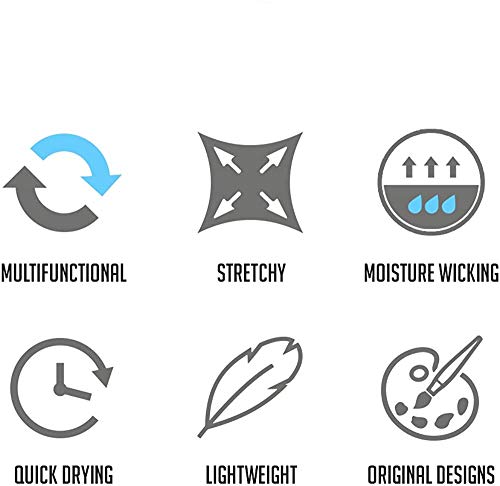 Halloween Bandana Face Mask Festival Mask Gaiter Mask Hip Hop Face Mask Motorcycle Dust Mask (Skull-A1)