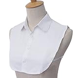 Anzermix® Round Fake Collar Detachable Dickey Blouse Half Shirt
