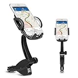 Phone Car Mount Holder, Ameauty 3 in 1 Cigarette Lighter Car Mount Charger with Dual USB Charging Ports for iPhone X/8/8 Plus/7/7Plus, 6s/6s Plus, Samsung Galaxy S8/S8 Plus and More