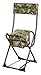 Hunters Specialties Camo Furniture Dove Chair with Back, Realtree Xtra Green