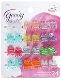 Goody Styling Essentials Girls Claw Clips, Mini - 2 Packs of 24 Count = of 48 Count
