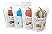 Gourmet Pumpkin Seeds Variety Pack Bundle of 4: Somewhat Spicy, Sea Salt, Cinnamon & Sugar, Maple Sugar & Sea Salt (4 X 5 Oz. Bags)