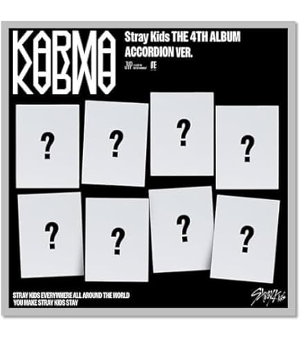 Amazon.com: Stray Kids KARMA 4th Full Album (ACCORDION