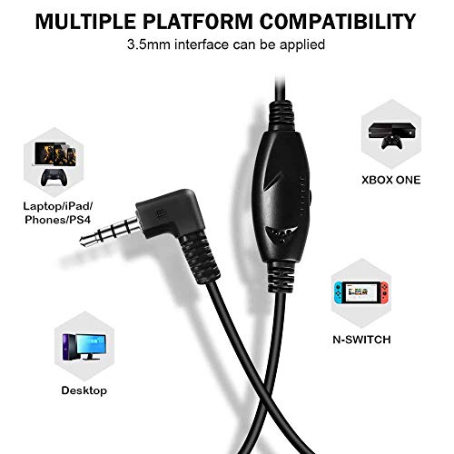 Gaming Headset, STOGA Gaming Headset with Noise Canceling Mic & Audio